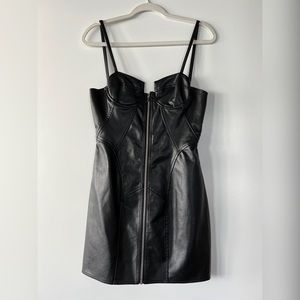 LEATHER DRESS